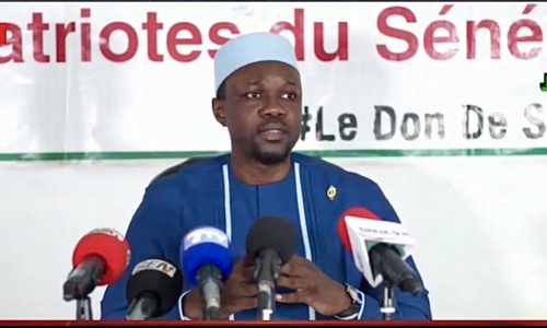 Direct – Suivez la déclaration de Presse d’Ousmane Sonko.