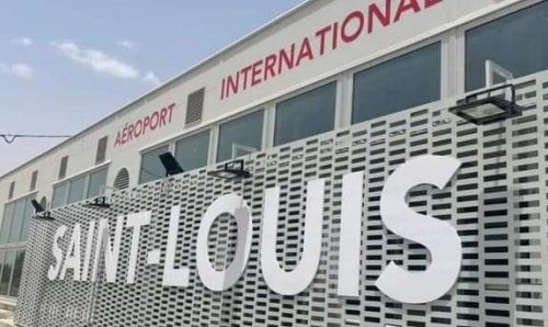 Saint-Louis: L’aéroport international Ousmane Masseck Ndiaye sous les eaux.