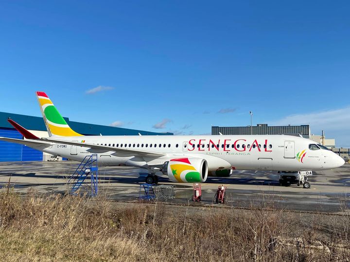 Air Sénégal A 220-300 tombe en panne.