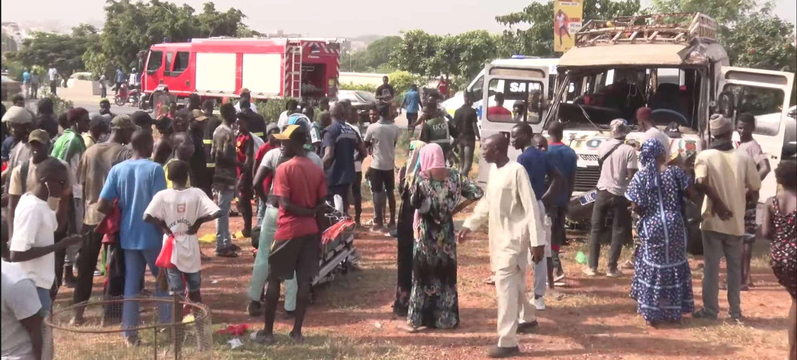VDN : Un « Ndiaga Ndiaye » heurte 4 véhicules et fait 16 blessés.
