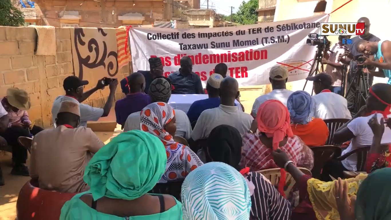 Manifestation du Ter à Sébikotane : 25 personnes arrêtées.