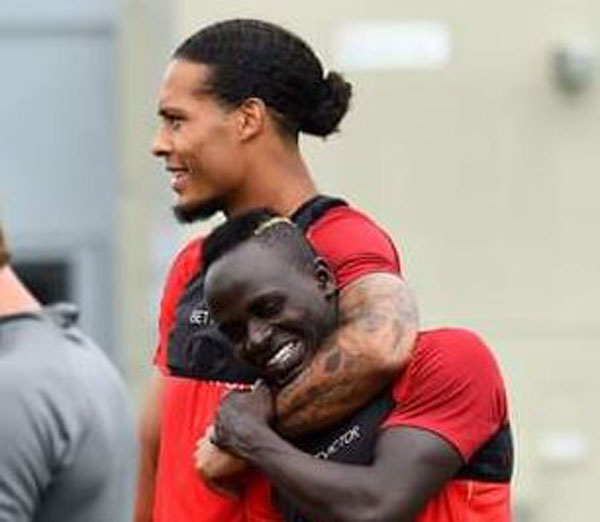 van dijk et sadio mané sur la coupe du monde