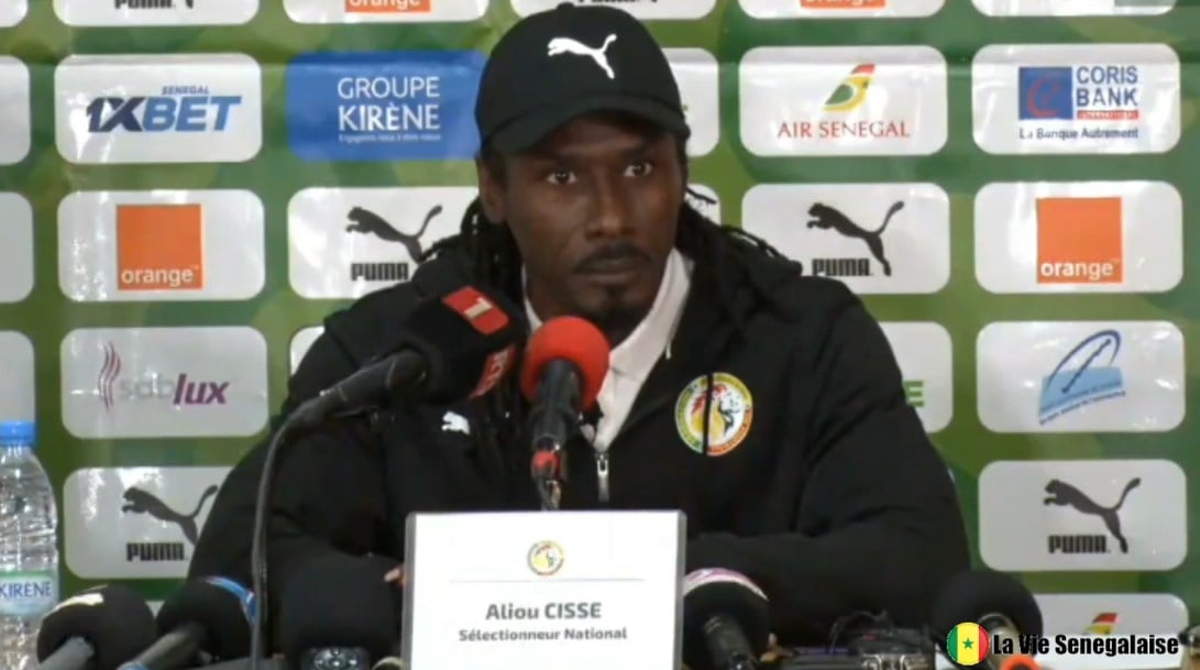 aliou cissé assume la defaite