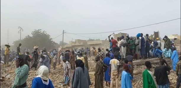 démolition du marché gare bou maq