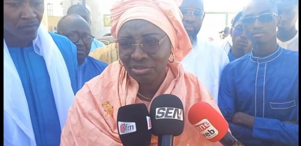 Aminata Touré reçue par Serigne Mountakha.