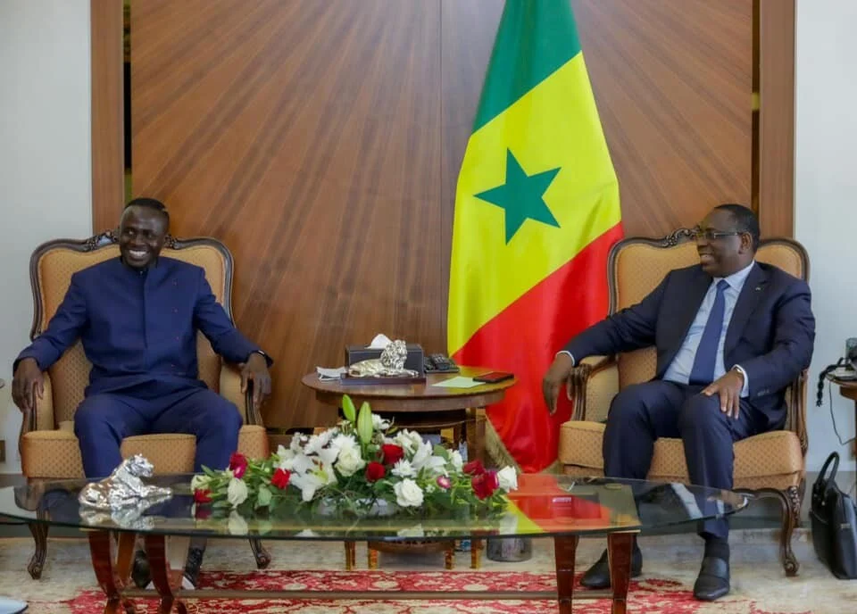 message du president à sadio mané