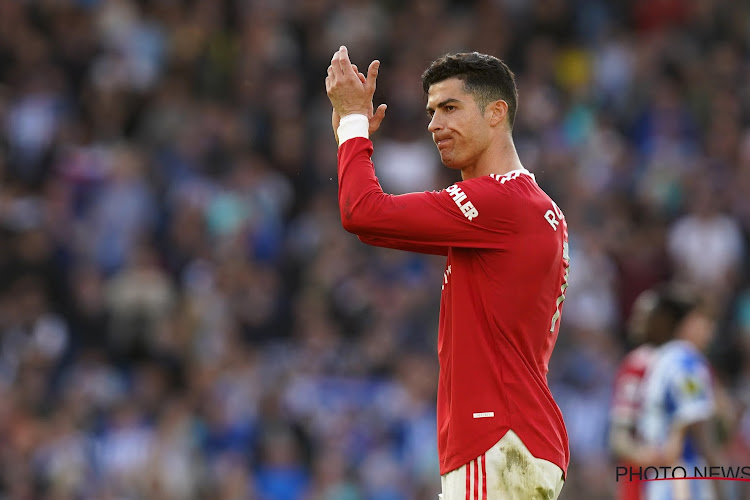 Ronaldo quitte Manchester United.