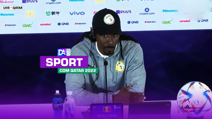 Conférence de presse d’avant match : Aliou Cissé Absent