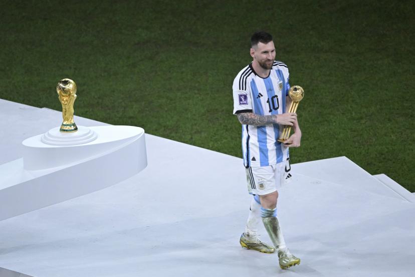 Messi élu meilleur joueur de la Coupe du monde