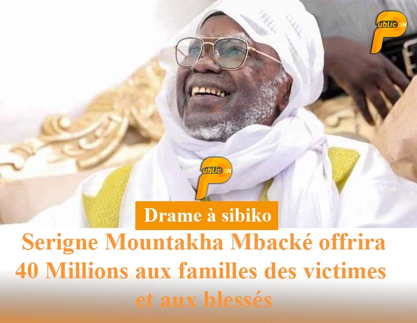 Le gouverneur de Kaffrine a eu bonne réception des 40 millions de Serigne Mountakha Mbacké