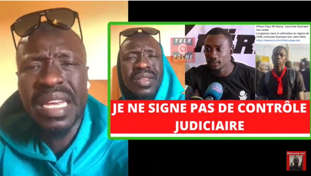 La première réaction de Abdou Karim Guèye après sa libération (Vidéo)