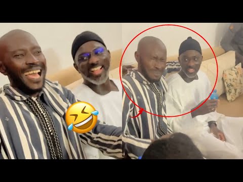 (Vidéo) Les délires de Diogaye font sortir le beau sourire de Borom Darou.