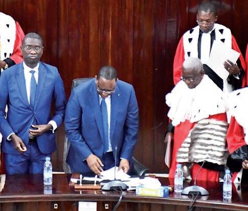 Macky SALL redistribue les cartes au sein de la Magistrature