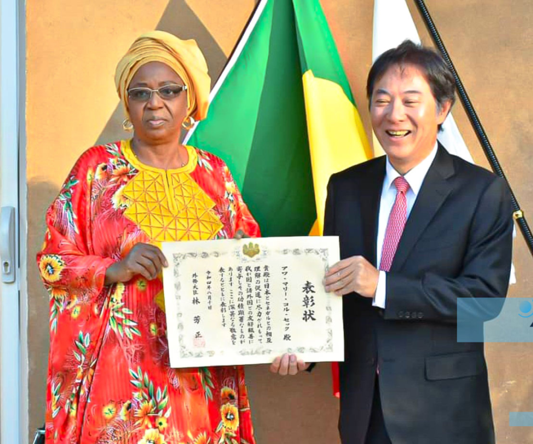 Le Dr Eva Marie Coll Seck distinguée par le Japon