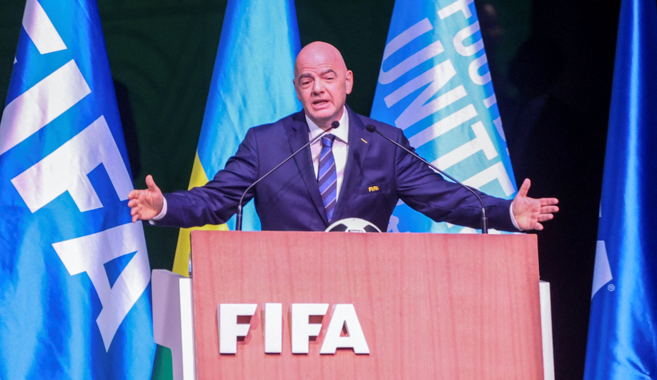 Sans concurrent, Gianni Infantino est réélu président de la Fifa jusqu’en 2027