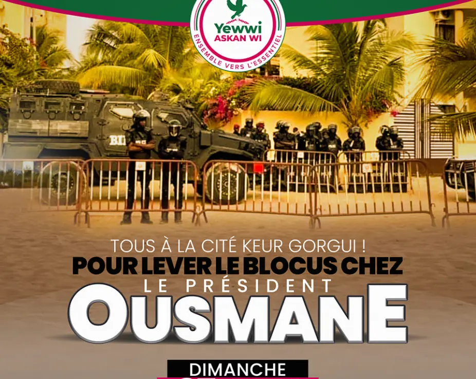 Bloqué à la cité Keur Gorgui  : « Yewwi Askan Wi maintient son appel à la mobilisation », El Malick Ndiaye (Pastef)