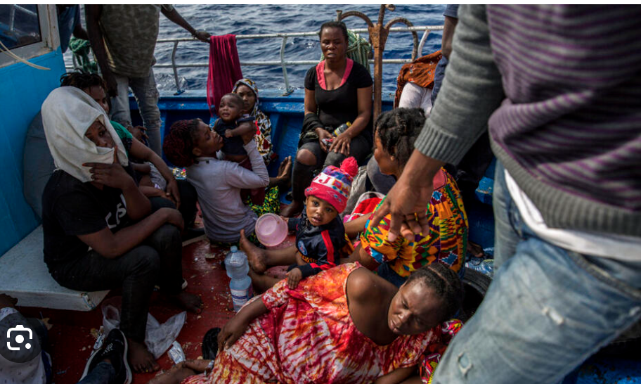 Migration irrégulière : Vague de flux et reflux