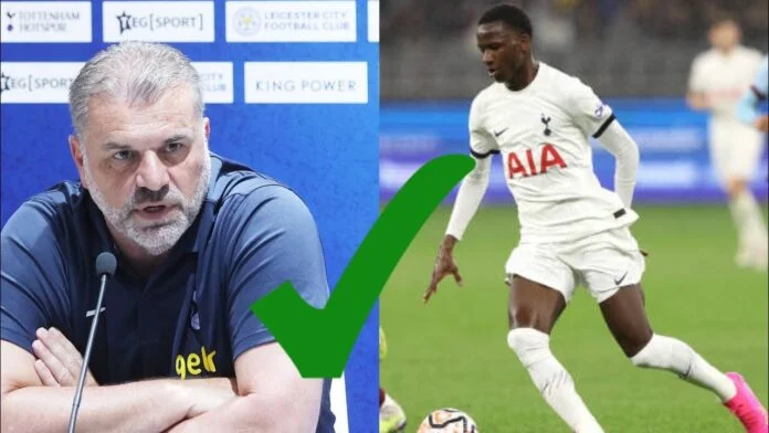 Tottenham : Ange Postecoglou annonce une bonne nouvelle pour Pape Matar Sarr