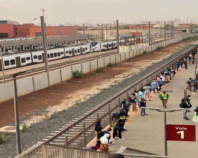 Le TER bloqué : Un individu heurté, à hauteur de Keur Mbaye Fall