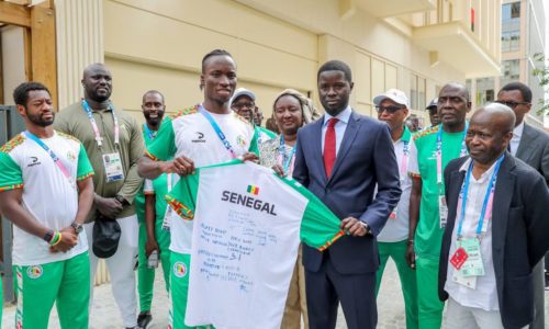 JO 2024 à Paris : Le  président de la République apporte son dernier soutien aux athlètes sénégalais (photos)