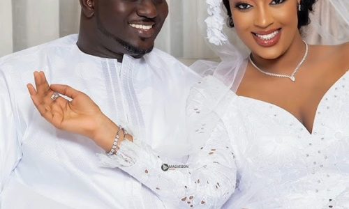 Carnet Blanc: le promoteur Baye Ndiaye épouse Betty de la série « Pod et Marichou » (Photos)